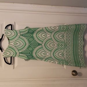 Taylor Green Patterned Dress